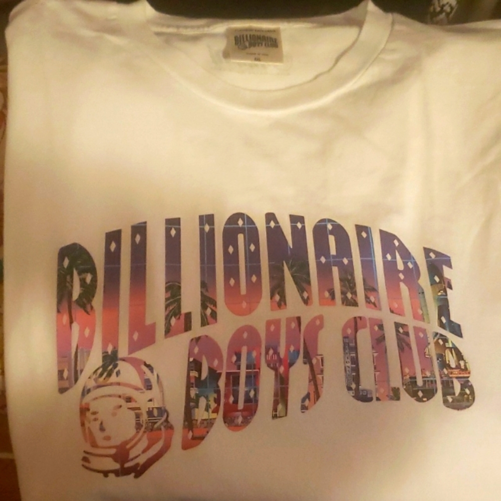 Men's white Billionaire Boys Club tee 2x